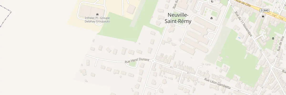 Plan du 4 Rue Henri Dunant à Neuville-Saint-Rémy