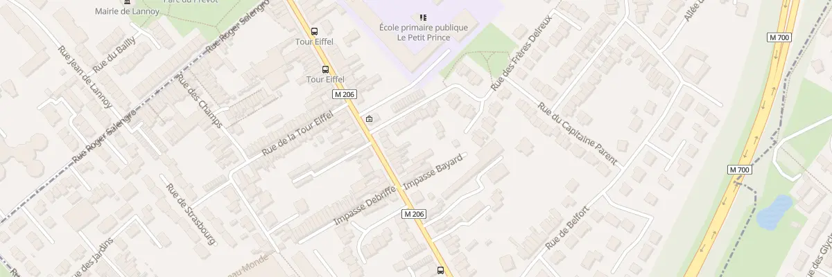 Plan du 41 Rue Gal Leclerc à Lys-lez-Lannoy