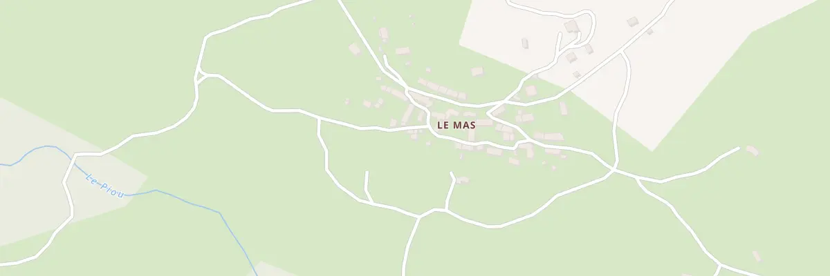 Plan du 5117 Le Mas à Saint-Laurent-de-Muret
