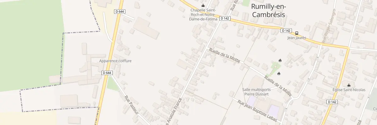 Plan du 191 Rue Anatole France à Rumilly-en-Cambrésis