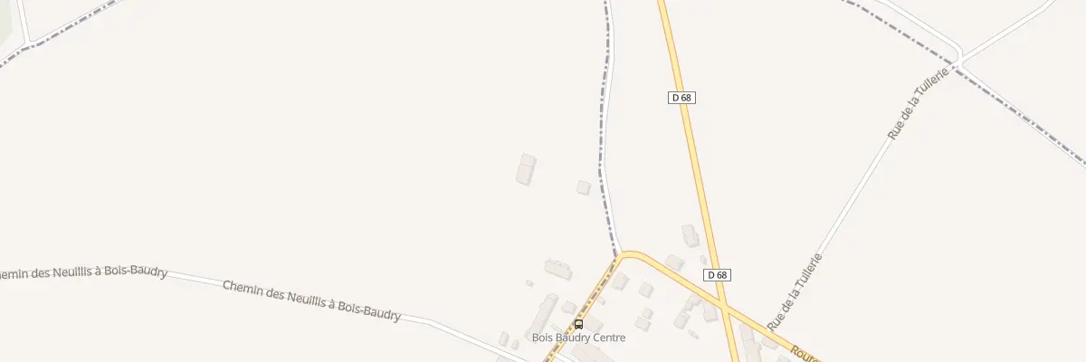 Plan du 59 Bois Baudry à Doue