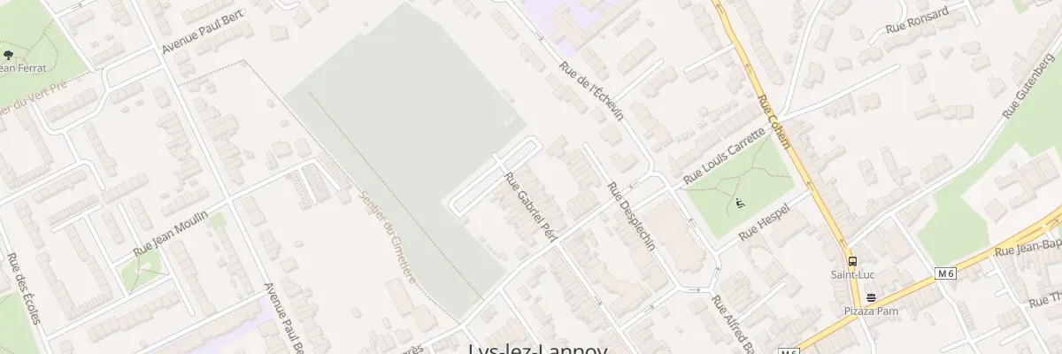 Plan du 50 Rue Gabriel Péri à Lys-lez-Lannoy