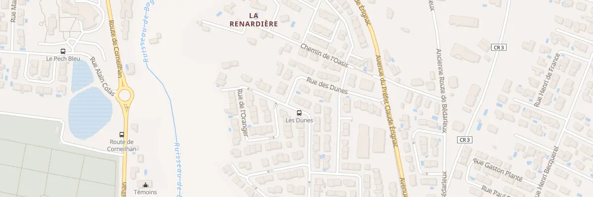 Plan du 231 Rue des Dunes à Béziers