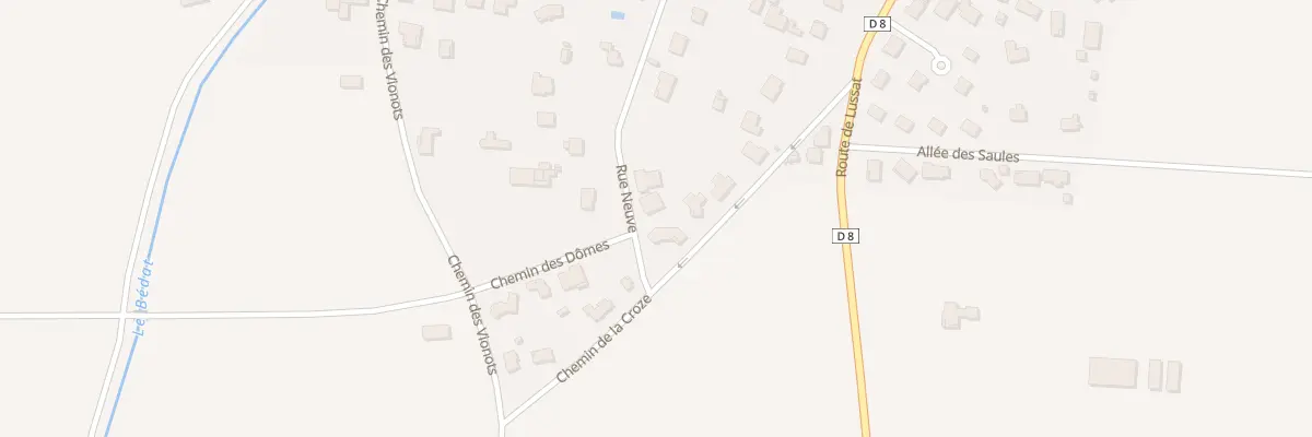 Plan du 27 Rue Neuve à Chappes