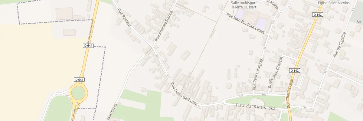Plan du 132 Rue Henri Barbusse à Rumilly-en-Cambrésis
