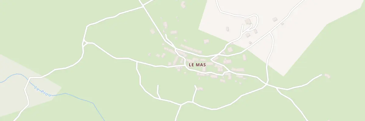 Plan du 5194 Le Mas à Saint-Laurent-de-Muret
