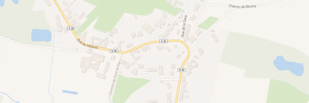 Plan du 747 Rue du Molinel à Coutiches