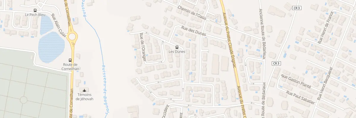 Plan du 292 Rue des Dunes à Béziers