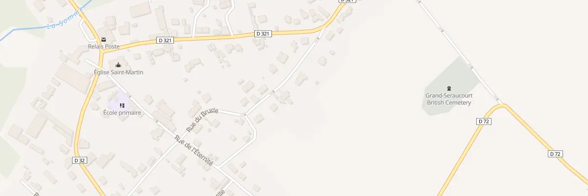 Plan du 29 Rue du Brusle à Seraucourt-le-Grand