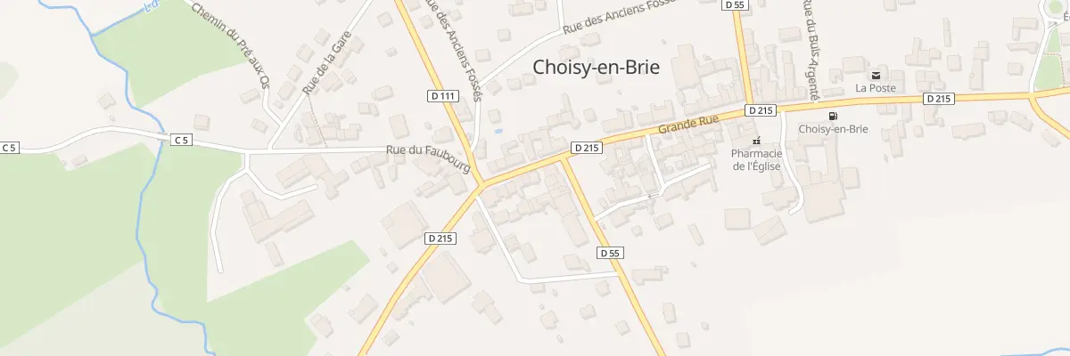 Plan du 12 Grande Rue à Choisy-en-Brie