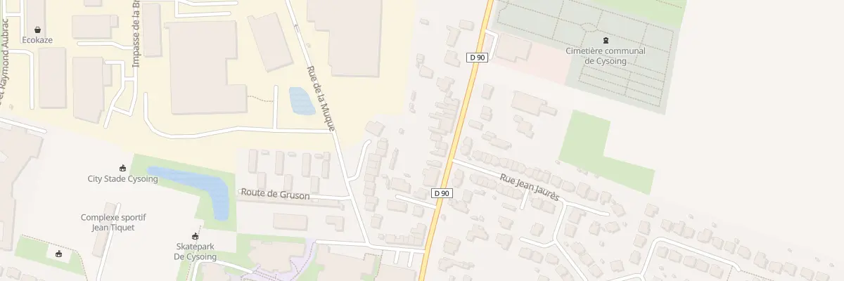 Plan du 579 Rue Salvador Allende à Cysoing