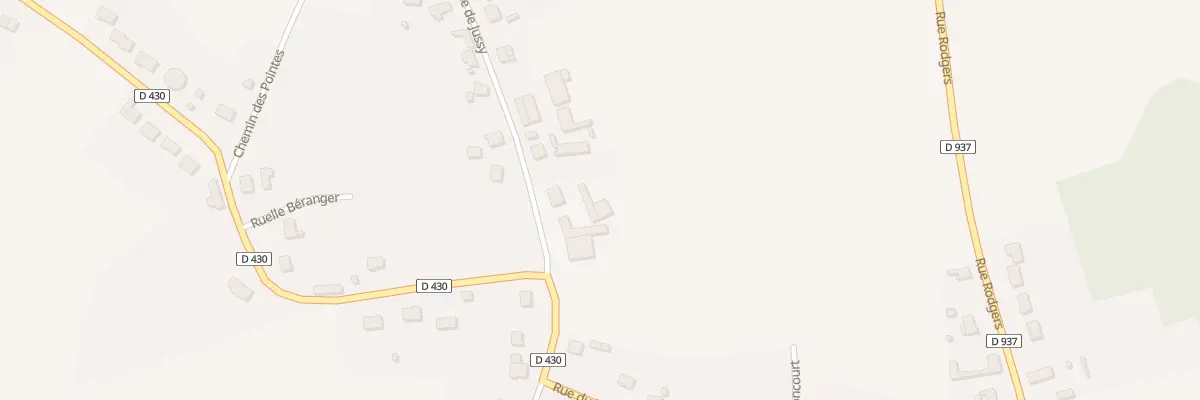 Plan du 2 Rue de Jussy à Frières-Faillouël