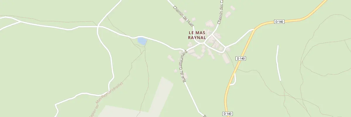 Plan du 5403 Le Mas Raynal à Cornus