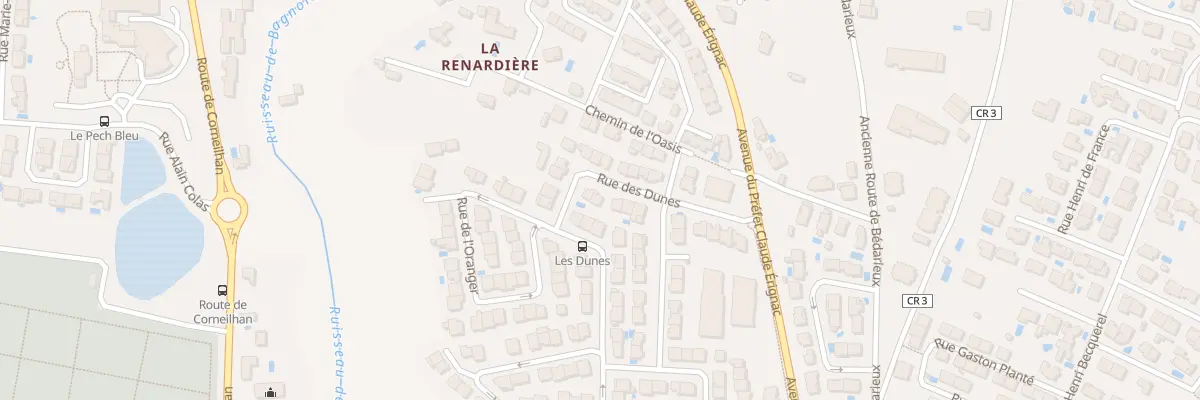 Plan du 145 Rue des Dunes à Béziers