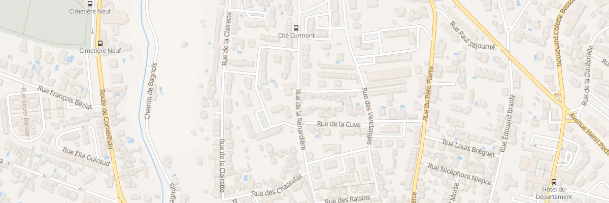 Plan du 20 Rue de la Renardière à Béziers