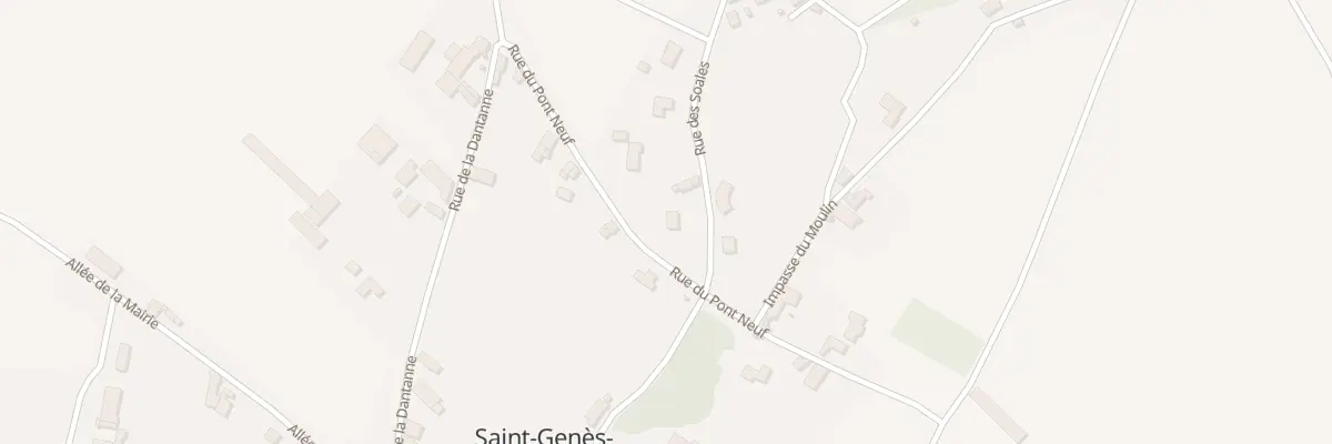 Plan du 1 Rue des Soales à Saint-Genès-du-Retz