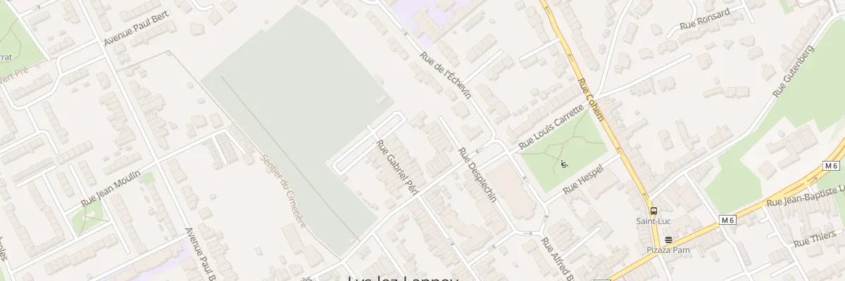 Plan du 21 Rue Desplechin à Lys-lez-Lannoy