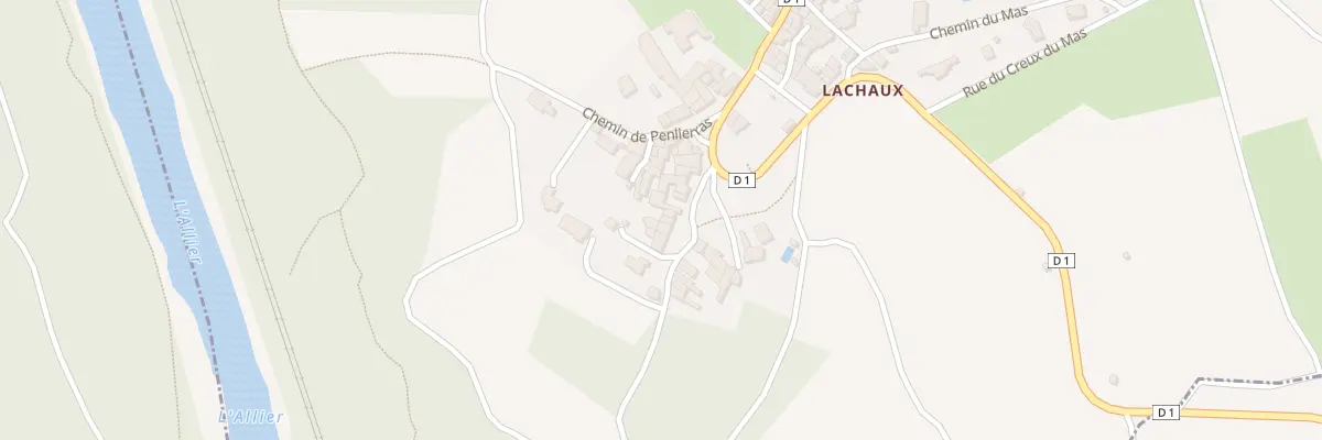 Plan du 5005 Che des Suquets Lachaux à Vic-le-Comte