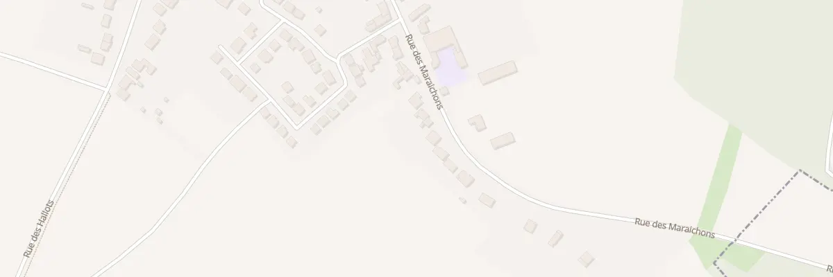 Plan du 50 Rue des Maraichons à Écaillon