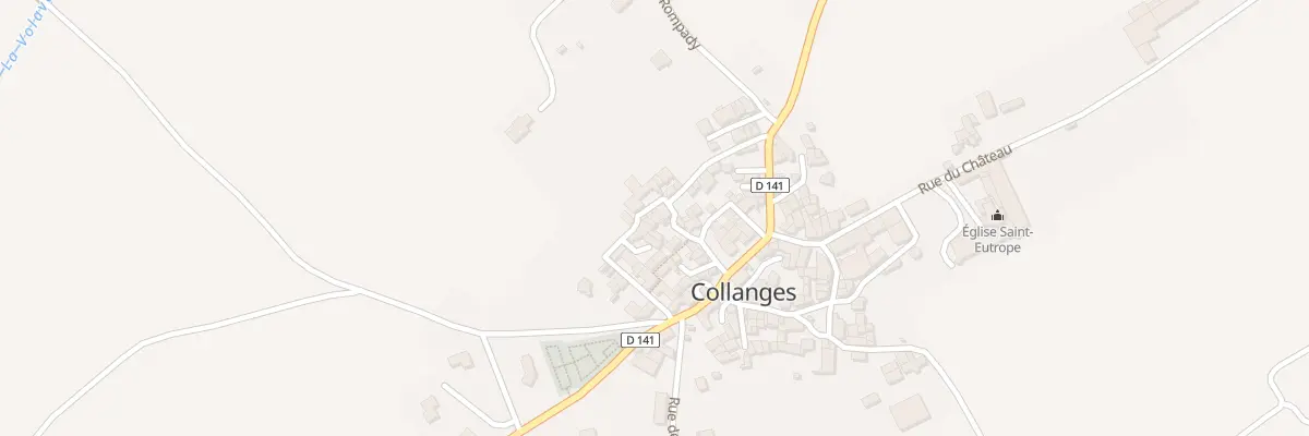 Plan du 5015 Pl du Cornador à Collanges