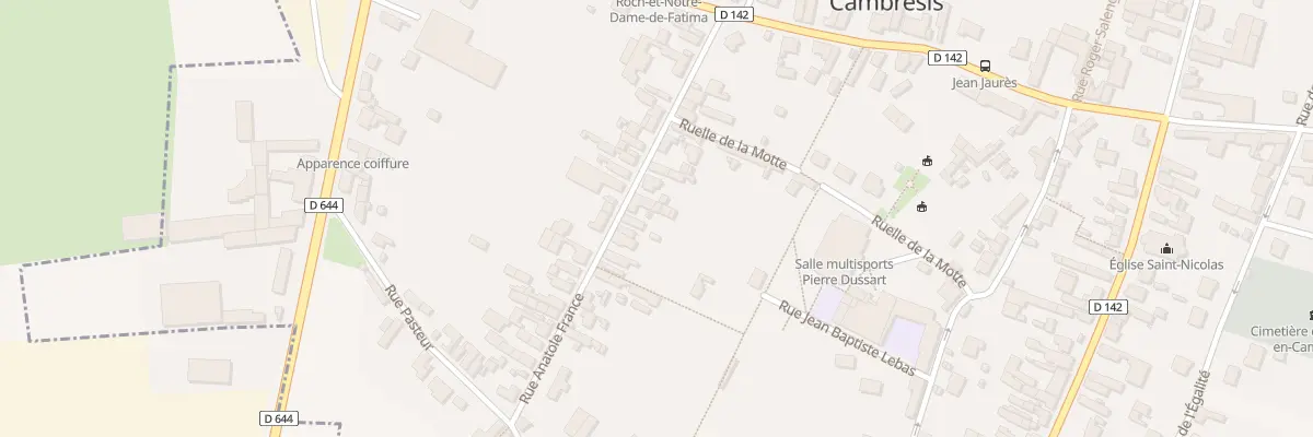 Plan du 172 Rue Anatole France à Rumilly-en-Cambrésis