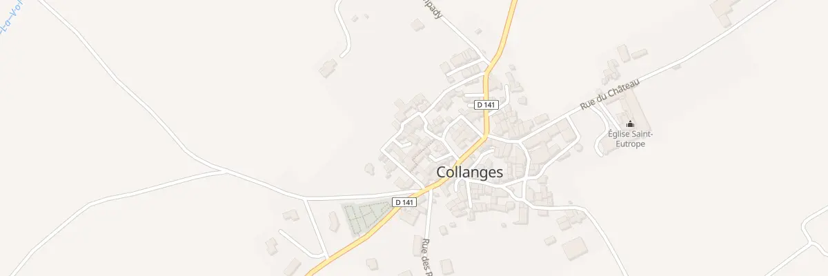 Plan du 5001 Pl du Cornador à Collanges