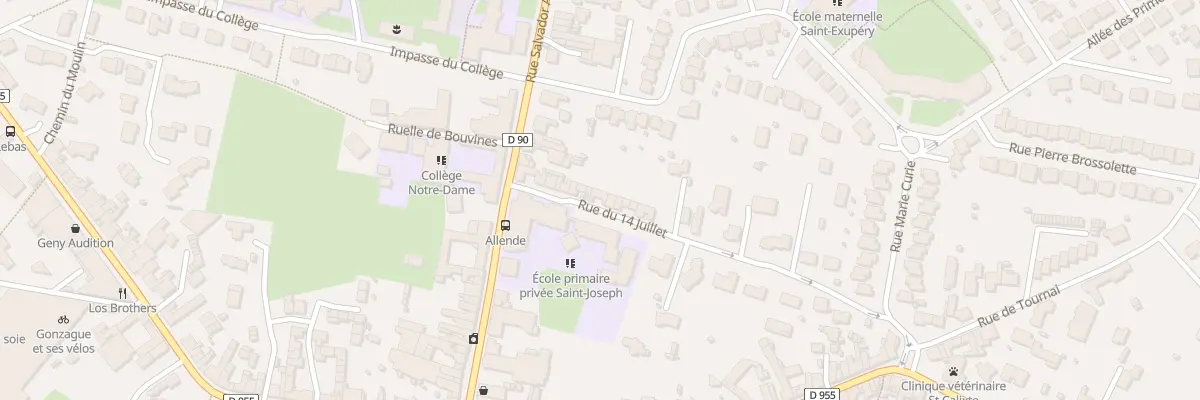 Plan du 61 Rue du 14 Juillet à Cysoing