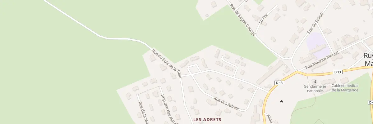 Plan du 5 Pl Croix de la Garde à Ruynes-en-Margeride