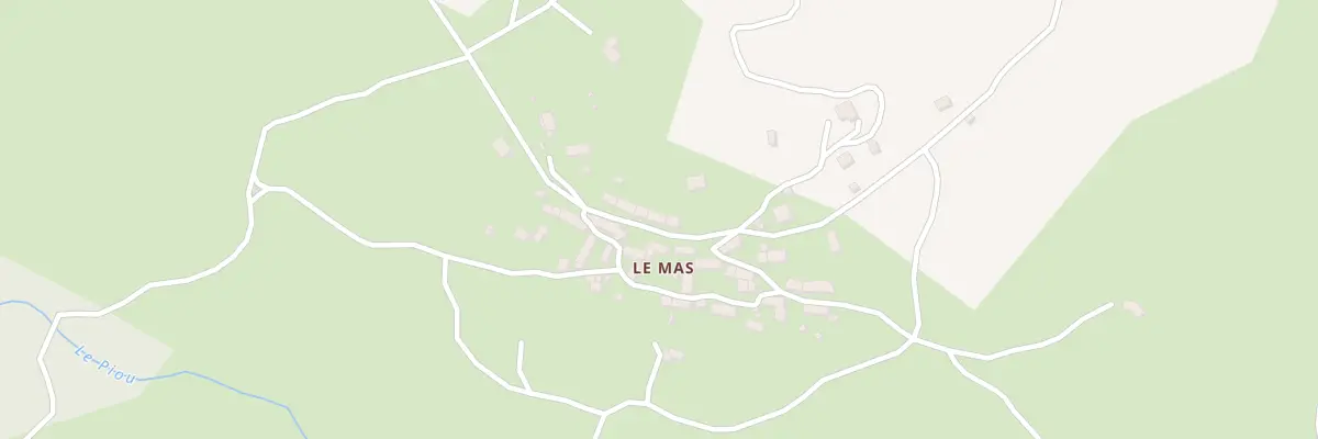 Plan du 5116 Le Mas à Saint-Laurent-de-Muret