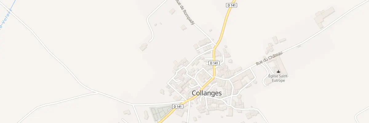Plan du 5019 Rue des Jardins à Collanges