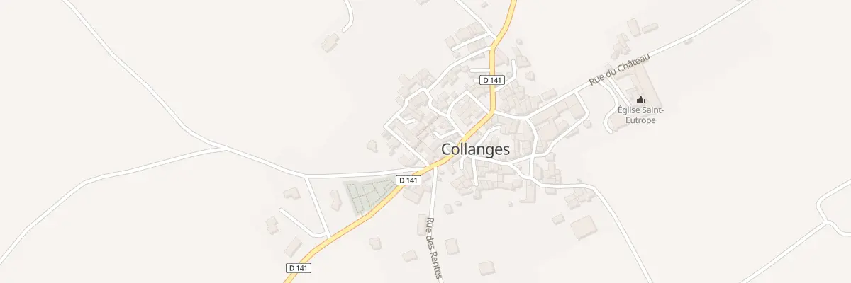 Plan du 5097 Rue du Levadou à Collanges