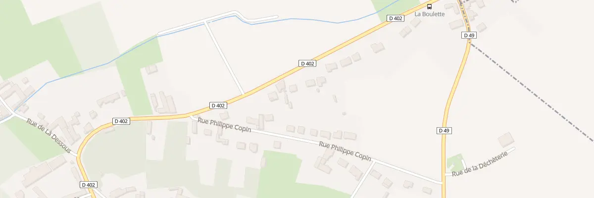 Plan du 12 Rue de la Chapelle à Blécourt