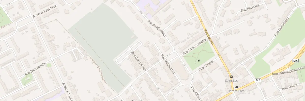 Plan du 19 Rue Desplechin à Lys-lez-Lannoy
