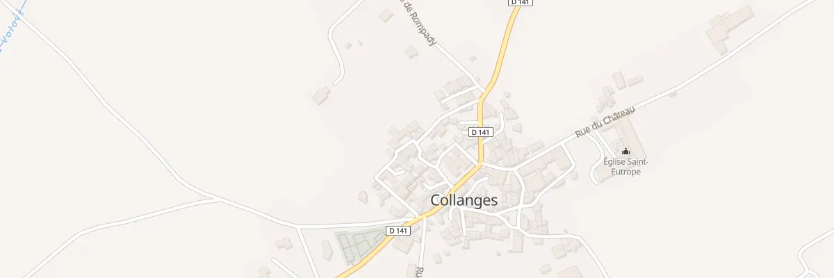 Plan du 5018 Rue des Jardins à Collanges