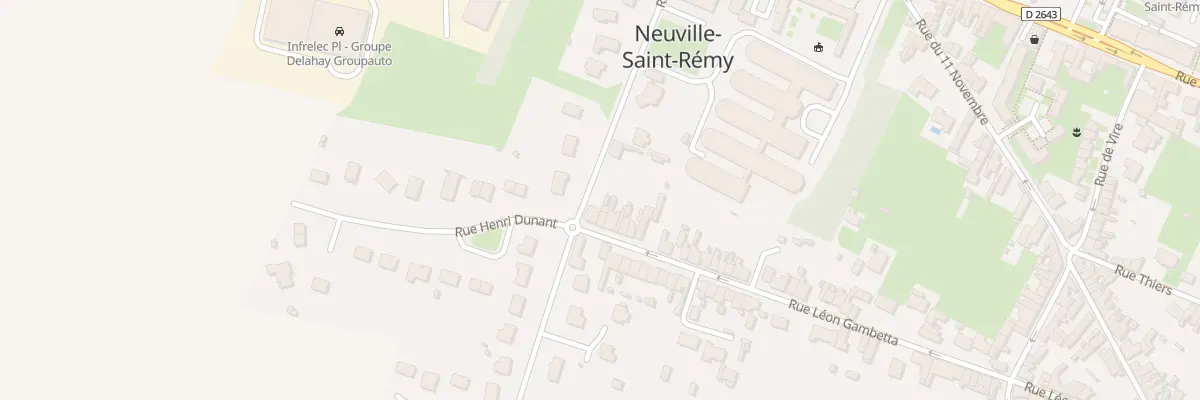 Plan du 86 Rue Gambetta à Neuville-Saint-Rémy