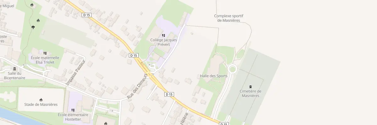 Plan du 51 Rue de Crèvecoeur à Masnières