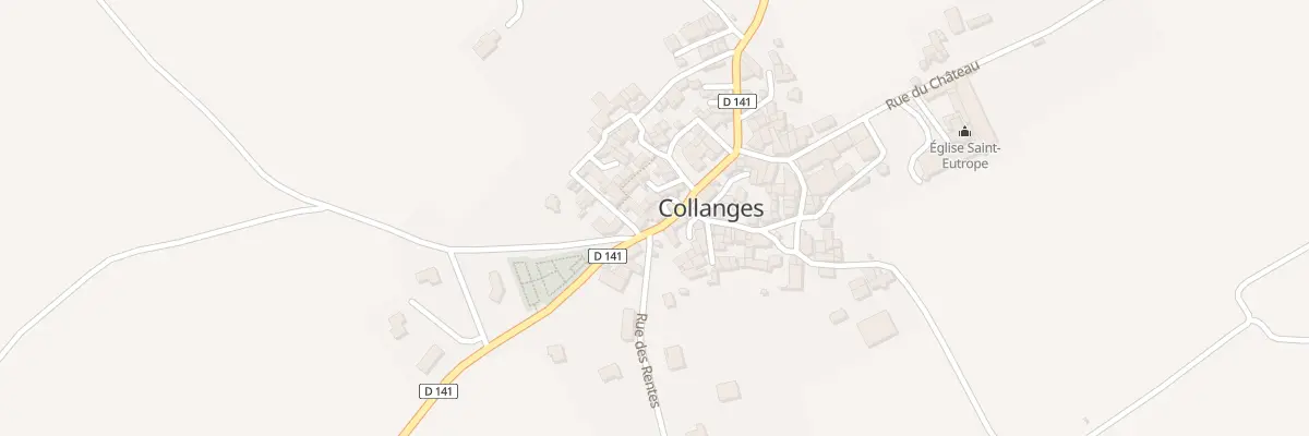 Plan du 5006 Pas des Escarades à Collanges
