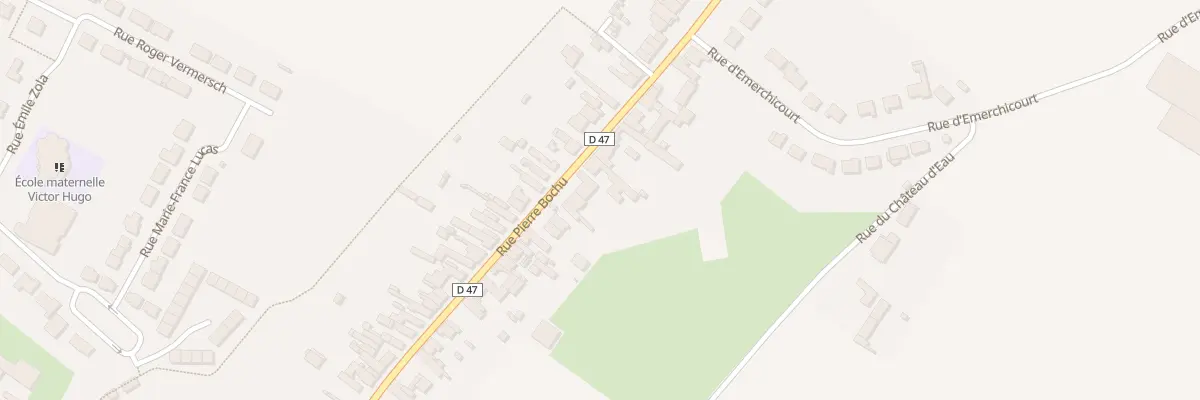 Plan du 76 Rue Pierre Bochu à Monchecourt