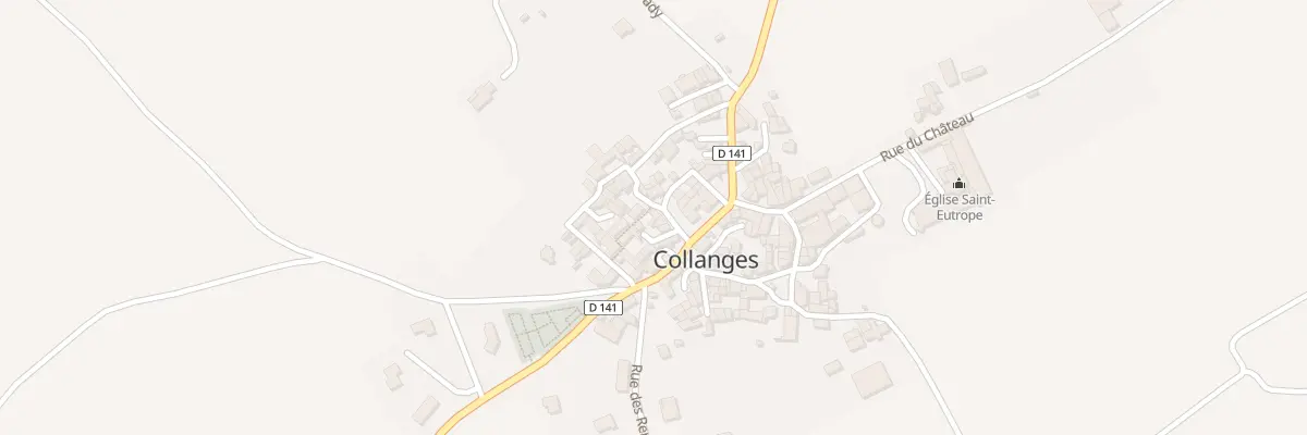 Plan du 5022 Pl du Cornador à Collanges