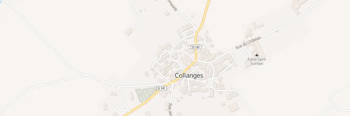 Plan du 5026 Pl du Cornador à Collanges