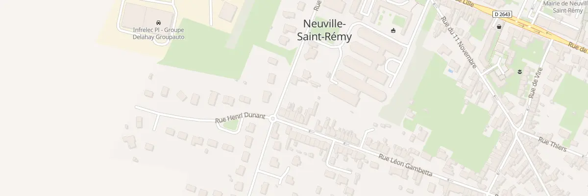 Plan du 84 Rue Gambetta à Neuville-Saint-Rémy