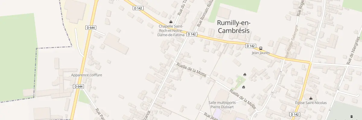 Plan du 258 Rue Anatole France à Rumilly-en-Cambrésis