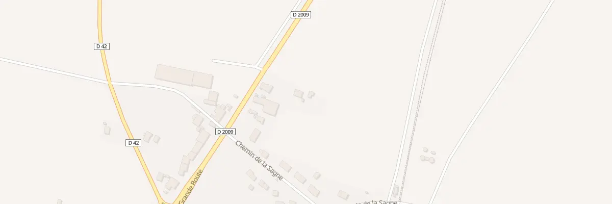 Plan du 14 Rue Grande Route à Saulzet