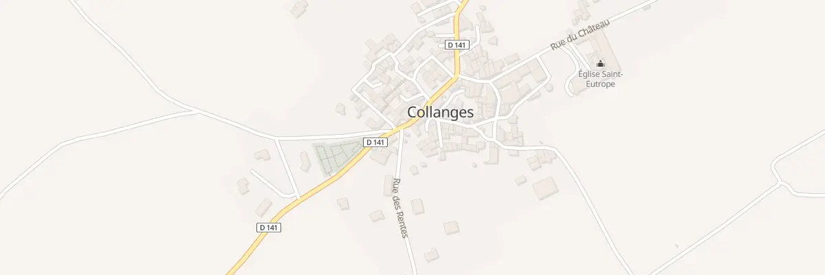 Plan du 5002 Rue des Rentes à Collanges