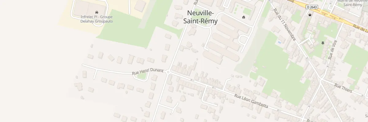 Plan du 82 Rue Gambetta à Neuville-Saint-Rémy