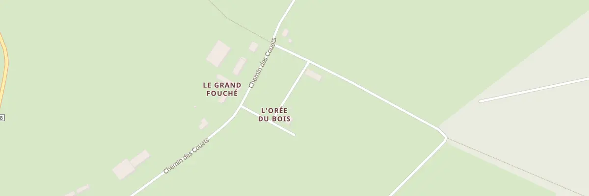 Plan du 5170 La Rouche des Bourdais à Marigny