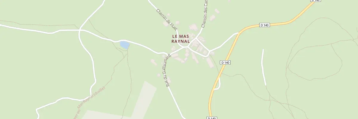 Plan du 5357 Le Mas Raynal à Cornus