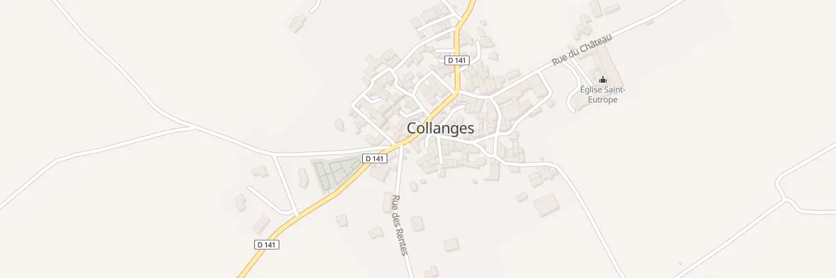 Plan du 5070 Pl de la Mairie à Collanges