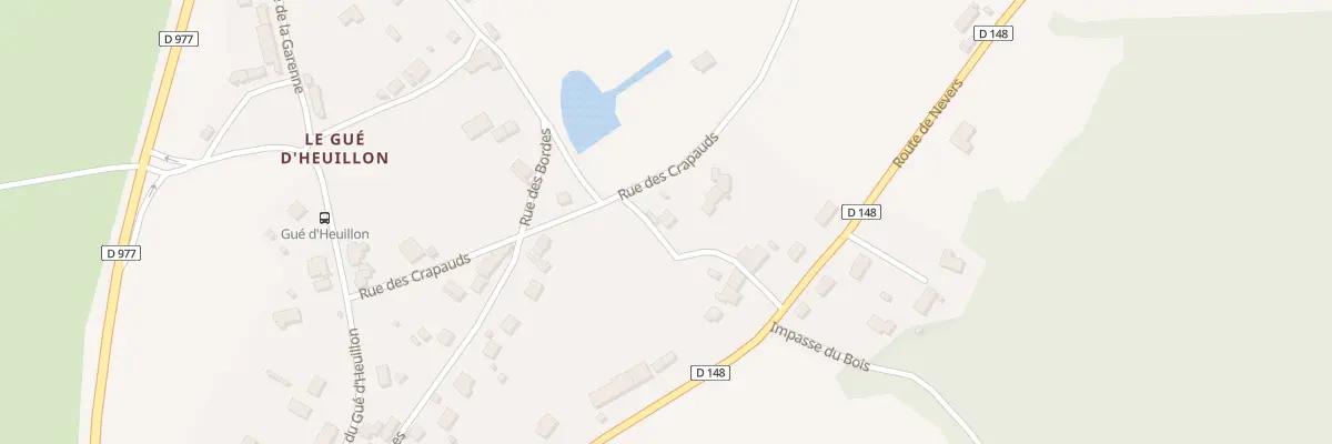 Plan du 10 Rue des Crapauds à Saint-Martin-d’Heuille