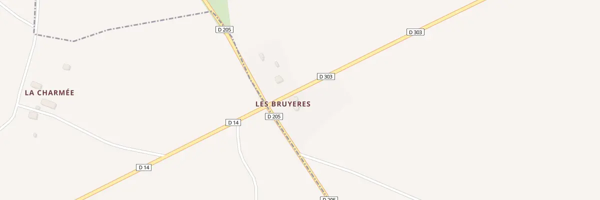Plan du 128 Les Bruyeres à Sainpuits